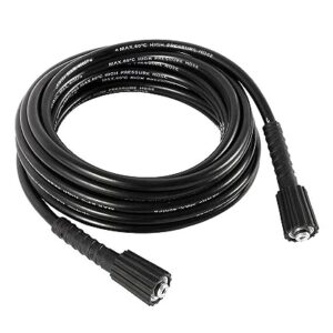 KROST Pressure Washer Hose Pipe 15 Meter , Accessories Hose Cord Pipe Car Wash Hose Water Cleaning Extension Flexible Hose Pipe.(15mtr Cable (Heavy))