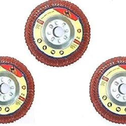 Bosch Professional Eco Flap Disc For Angle Grinders For Metal And Wood, 4″ / 100 Mm Grit 36, Pack of 11