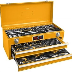 KROST 97PCS Tool Chest | Garage Tool Kit | Hand Tool Kit | Socket Ser | Spanner Set | Wrench Set