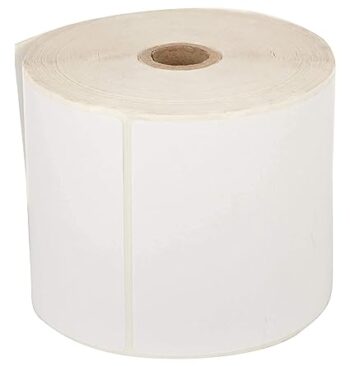 KROST Direct Thermal Barcode Labels Stickers - 4" X 6" Used for Printing. (250 Thermal Label roll)
