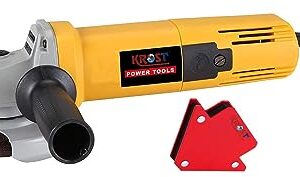 KROST 850W Angle Grinder with 25LBS Magnetic Welding Holder, 3 Angle Arrow Welder Positioner.