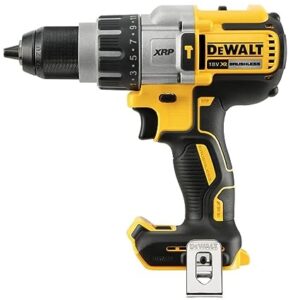 DEWALT DCD996NT 18V 13 millimeters, 300 Watts XR Li-ion Premium Cordless Hammer Drill Machine Driver with Brushless Motor (Bare), Black