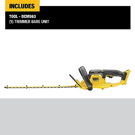 DEWALT DCM563PB-XJ 18V XR Li-ion Cordless Hedge Trimmer, Bare Tool without Battery & Charger - Image 4