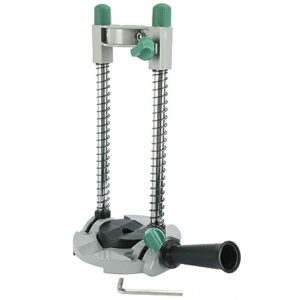 KROST Multi-Angle Drill Guide Attachment Mobile Drill Stand Portable 45 Degree Adjustable Angle Drill Press Machine Stand Guide Rail Base