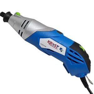 KROST Hog-Series 170W Variable Speed Rotary Tool Kit (Made in Germany) – Engraver, Polisher, and Sander- Perfect for Cutting, Detail Sanding, Engraving, Wood Carving, and Polishing (170W Die Grinder)