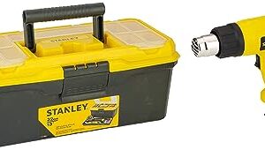 STANLEY STXH1800 1800W 2-Speed Heat Gun with STANLEY 1-71-948 13-Inches Tool Box