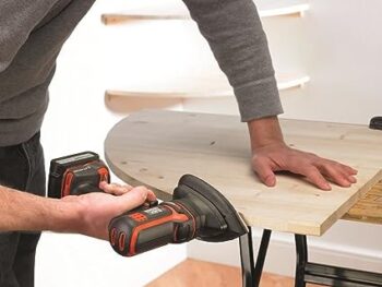 BLACK+DECKER MTSA2-XJ Multi-Evo Sander Attachment (Orange & Black)