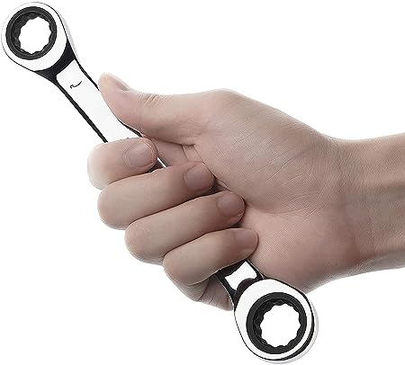 KROST Ratchet Ring Spanner (17mmx19mm) - Image 5