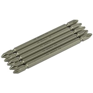 DEWALT DWA00001PRM1 Double Ended PH2 Screwdriver Bit Set 5 Pcs. (110 mm) (50 Pieces Box)