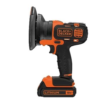 BLACK+DECKER MTSA2-XJ Multi-Evo Sander Attachment (Orange & Black)
