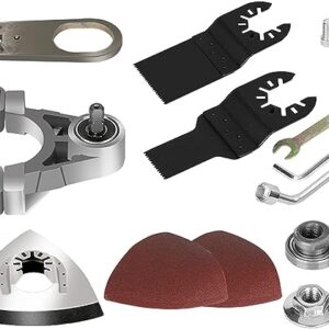 KROST Angle Grinder Polishing Oscillating Multitool Accessories, Angle Grinder Converter to Oscillating Tool
