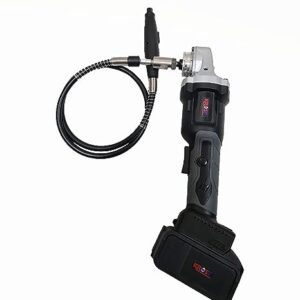 KROST 21V Powerful Brushless Cordless Angle Grinder / Cordless Polisher / Cordless Chainsaw /Cordless Drill Machine Double Battery with 3 Mode Variable Speed (Cordless Grinder / Die Grinder)