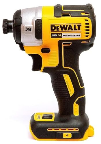 DEWALT DCF887N-XJ 18V 6.5mm 400 watts XR Li ion Reversible Cordless 3 Speed Impact Driver with Brushless Motor (Bare Tool)