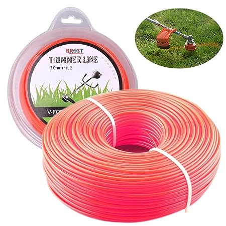 KROST Nylon Rope Bundle for Brush Cutter 60m, 3mm Square