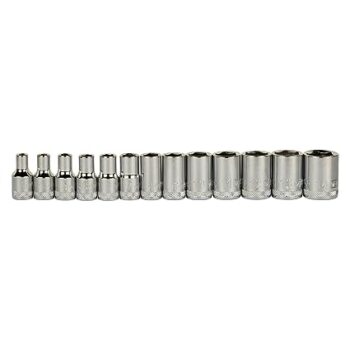 DEWALT DWMT19238-1 1/4 Inch Full Metric Socket Set, 37 Piece