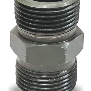 KROST M22 Male Metal Connector for Extension of Washer Hose Pipe Hose Extender. (M22 Hose Connector)