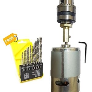 Krost 12V DC Motor Drill Machine with 13pcs Hss Drill Bit Set.