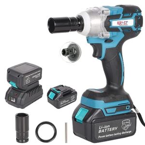 KROST 21V Brushless Double Battery Powerful Cordless Impact Wrench | Impact Driver