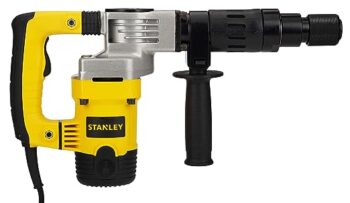 STANLEY STHM5KH 1010W 5Kg Corded Hex Chipping Hammer (Yellow and Black) - Image 3