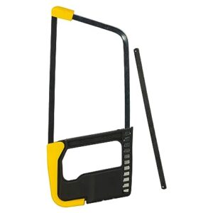 STANLEY 0-15-218 150mm/6” Junior Hacksaw with 1 Free blade (Yellow & Black)