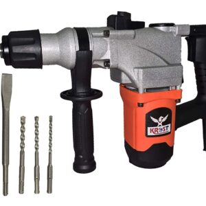 KROST New Eu Innovative Industrial Rotary Hammer Cum Breaker Cum Demolition Hammer (900w Breaker Machine)