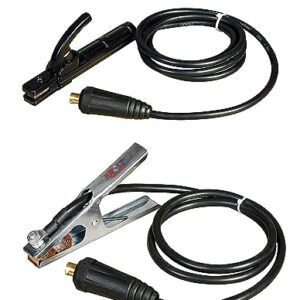 KROST Welding Holder and Clamp with Cable Set for 200 Amp Machine.