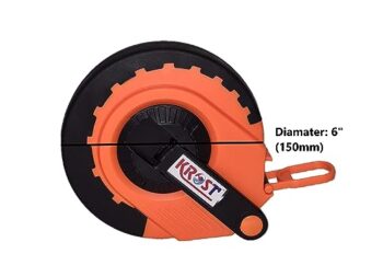KROST Long Fiberglass Double Face Printed Metric ABS Tape Measure. (30mtr)