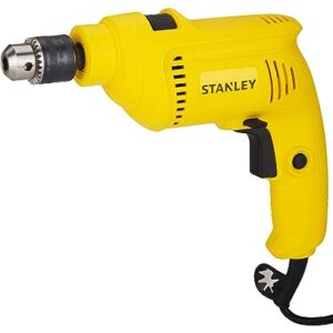 STANLEY SDH550 550W 10mm Reversible Hammer Drill (Yellow & Black)