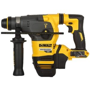 DEWALT DCH333X2 54V XR FLEXVOLT Li-ion 30mm SDS-Plus 3 Mode 4Kg Cordless Hammer with Brushless motor and 2x9.0Ah Batteries-Perform and Protect Shield