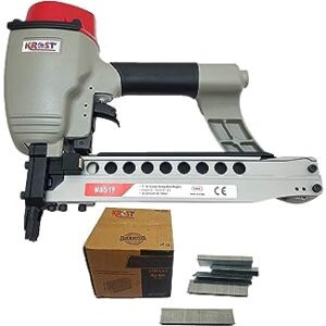 KROST Pneumatic Stapler N851F with 100 Series Pin – 50mm Length 5040pcs.