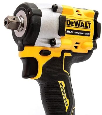 DEWALT DCF922N-B1 1/2'' 20V Max Li-ion Reversible Cordless Brushless Compact Impact Wrench,610 Nm Torque with LED Ring Lighting (Bare Tool)
