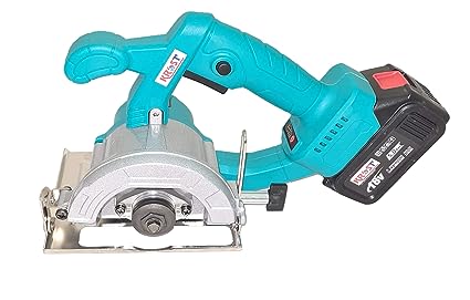 KROST Cordless 18V Brushless Motor Marble Cutting Machine | Ceramic, Tile,Stone, Woodworking Electric Circular Saw | Portable Saw. (Cordless 4" Wood/Marble Cutter) - Image 3