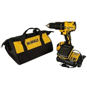 DEWALT DCD7781D2 18V 13mm Cordless Compact Brushless Hammer Drill Machine with 2×2.0Ah Li-ion batteries
