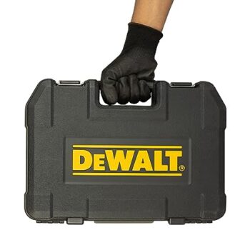 DEWALT DWMT19241-1 Full Metric Socket Set, 1/2 Inch, 22 Piece