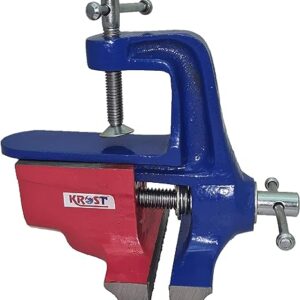 KROST Heavy Duty Red Iron Baby Vice. (100mm)
