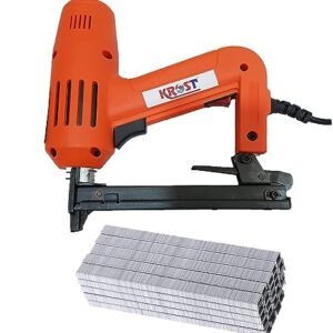 KROST 1800W Electric Tacker/Stapler with 2000pcs of 80.9 Staple Pins.