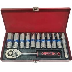 INGCO HKTS12251 Socket Set 25Pcs 1/2″, Tool Kit Tool Kit for Home Use