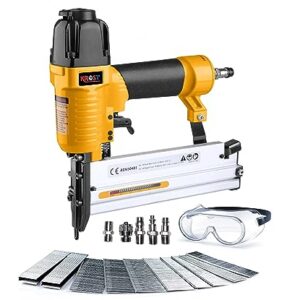 KROST 2 in 1 Brad Nailer & Stapler Machine with 18 Gauge 2 Inch Brad Nails & 40mm Staple Pins.