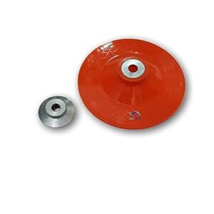 KROST Plastic Backing Pad With Grinder Nut for Sanding, 5″/125 Mm