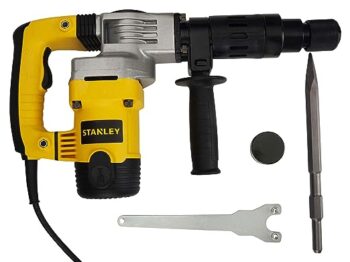 STANLEY STHM5KH 1010W 5Kg Corded Hex Chipping Hammer (Yellow and Black) - Image 5