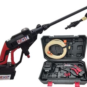KROST 20V Compact & Portable Design 1800-Watt Cordless High Pressure Washer Motor Power.