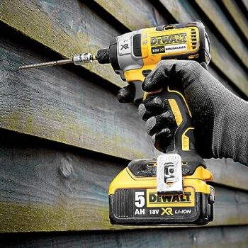 Dewalt DCF887D2 18V 6.5mm 400 watts XR Li ion Cordless 3 Speed Impact Driver with Brushless Motor with 2x2.0 Batteries included