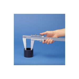 Mitutoyo 160-119 Vernier Caliper, Stainless Steel, Nib Style Jaw, 0-18″ Range, -0.002″ Accuracy, 0.001″ Resolution