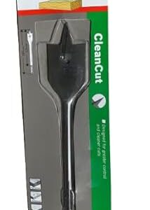 Bosch Professional Wood Spade Bits Clean Cut Range With Diameter 30Mm & Total Length 165Mm,Pack Of 1