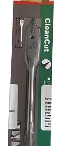 Bosch Professional Wood Spade Bits Clean Cut Range With Diameter 12Mm & Total Length 155Mm, Pack Of 1