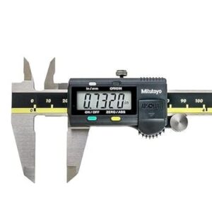 Mitutoyo 500-197-20 Advanced Onsite Sensor (AOS) Absolute Scale Digital Caliper, 0 to 8″/0 to 200mm Measuring Range, 0.0005″/0.01mm Resolution, LCD by mLabs