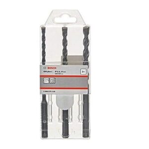 Bosch Professional Sds Plus -1 Drill Bit Set, With 6X100X160, 8X100X160, 10X100X160, Pack Of 3