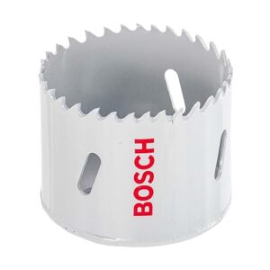 Bosch Professional HSS Bi-Metal Holesaws With Diameter 57mm, Pack Of 1, Adaptor To Be Bought Seperately