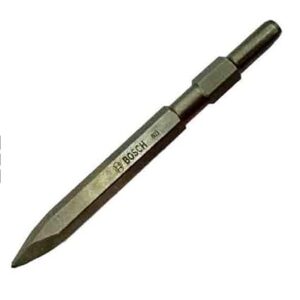 Bosch 2608690350 Pointed Chisel with 17 mm Hex Shank (diameter 19 mm) Suitable for 5 Kg Hammer