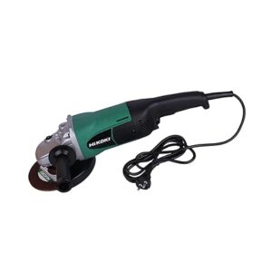 HIKOKI G18SH2S9Z- Corded 180mm Large Angle Grinder with 2000 Watts Powerful Motar with 0-Voltage Restart Protection, 8500 RPM, Renewed Design And Switch, 4.3 Kg, with Side Handle, Wrench Included